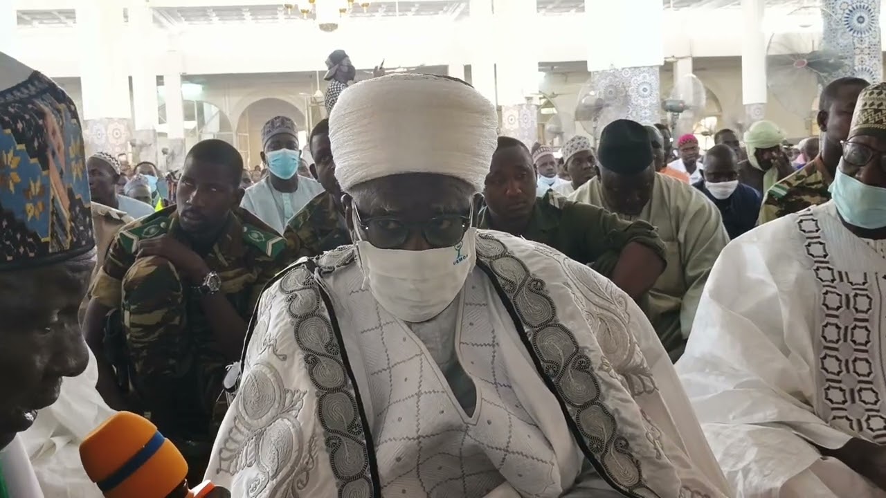 Mot de Kalifa Cheick Aboubacar Hassoumi après la prière du Vendredi à la Grande Mosquée de Kiota