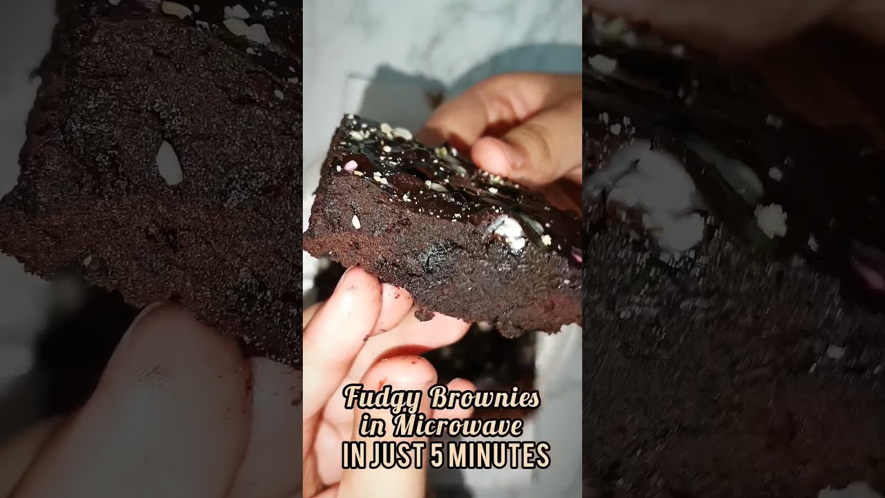 Fudgy Brownie-5 mins