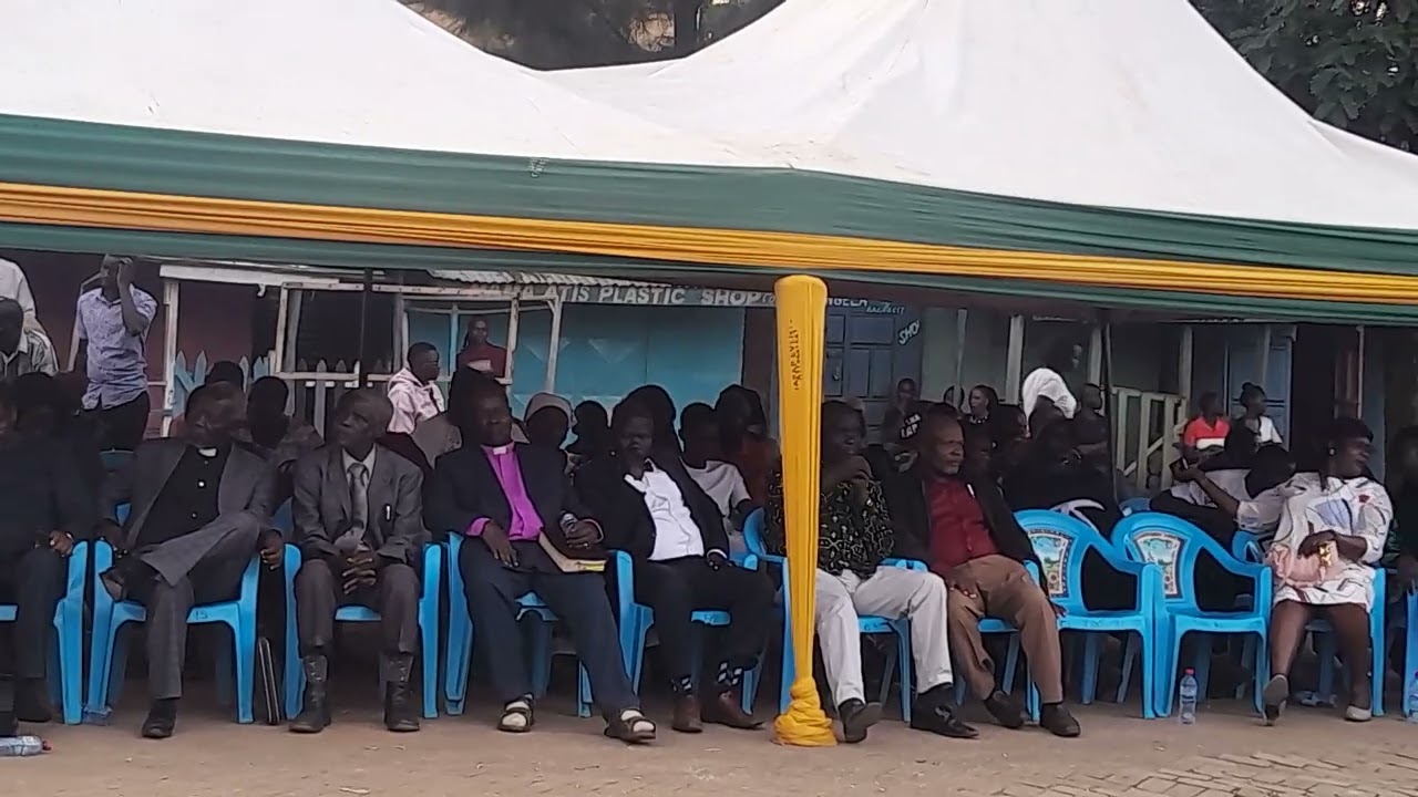BISHOP GEOFFREY OUMA PREACHING AT RONGO 7 IN ONE DAY 1