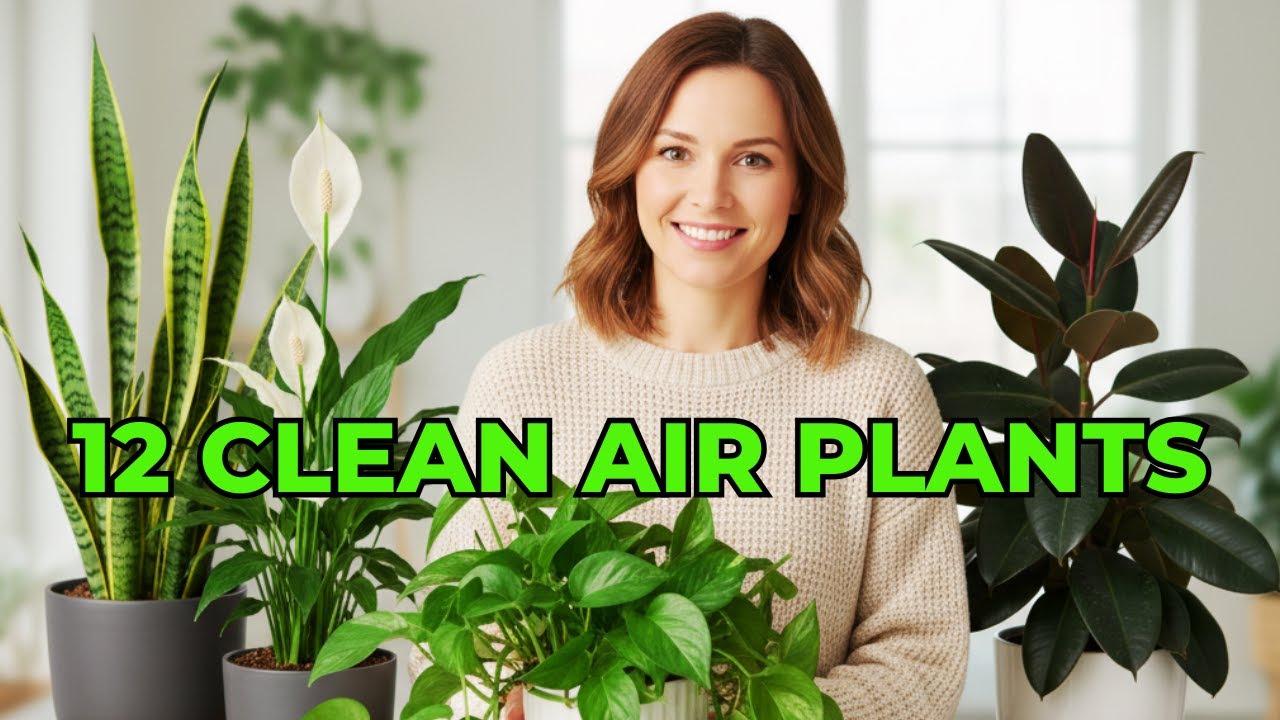 12 Houseplants That Clean Your Air and Make You Happier