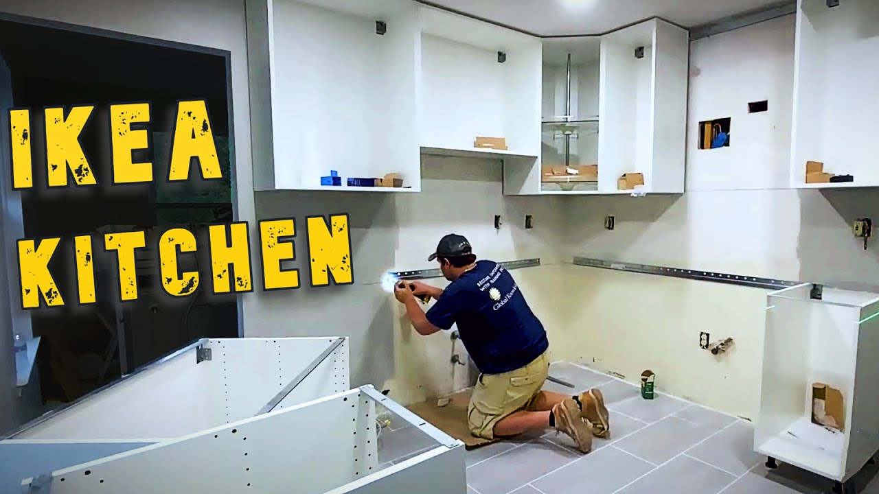 В чём секрет идеальной установки кухонных шкафов IKEA?!