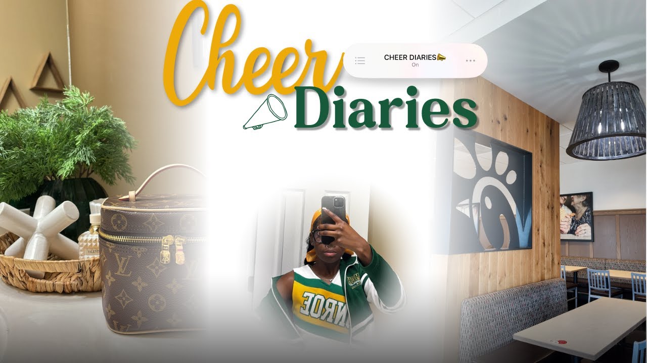 CHEER DIARIES 001📣: DAY IN THE LIFE OF A MCHS CHEERLEADER *VARSITY* 🔰