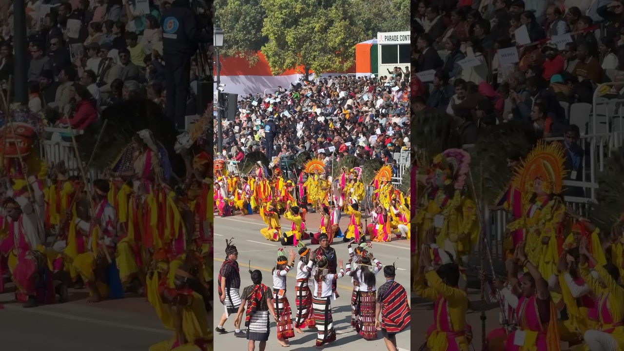 #culture #dance at #republicday2025 #parade #delhi #india #2025 #shorts