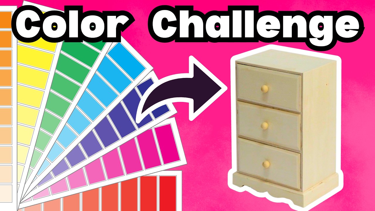 Painting With Random Colors - Challenged by @RoseRequinCrafts