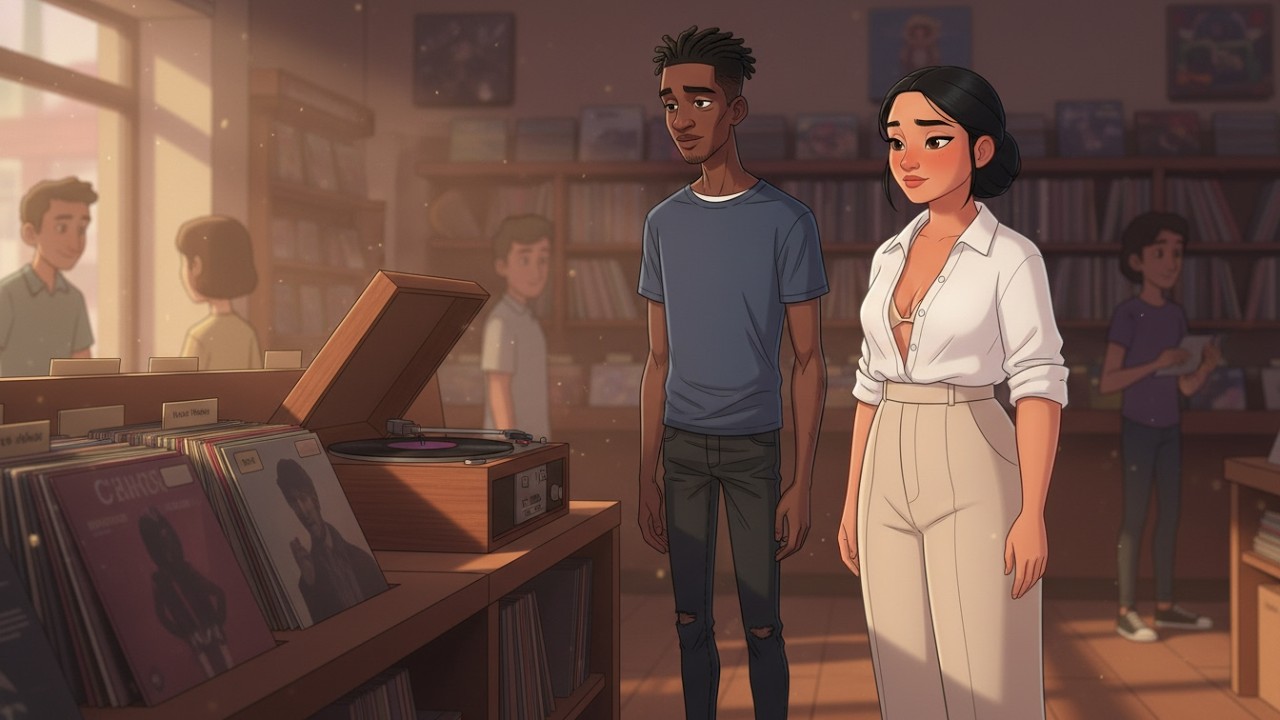 Я зашёл в магазин виниловых пластинок и обнаружил там нечто большее, чем просто музыку.