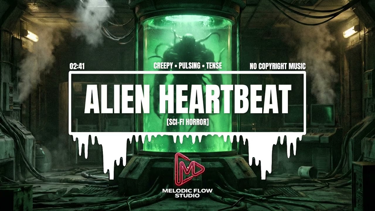 Dark Sci-Fi Horror Music for Alien Movies | ALIEN HEARTBEAT (No Copyright)