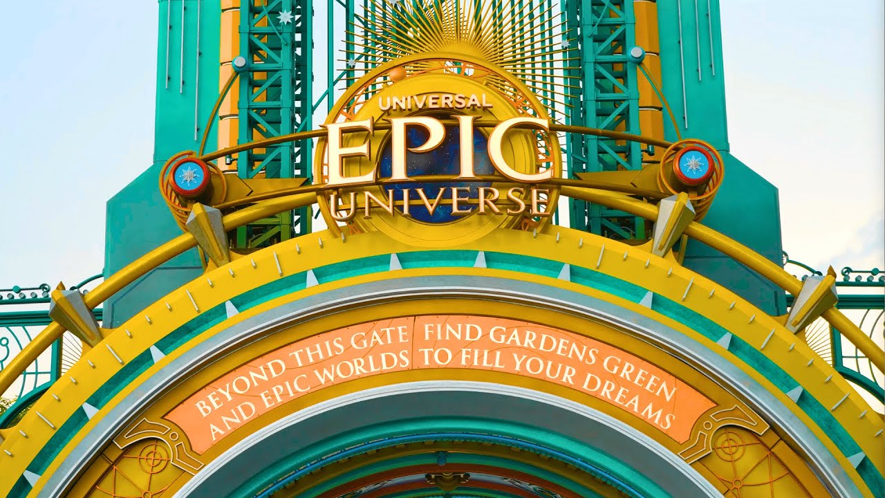 Universal Epic Universe - 2025 FULL Tour & Ride POVs | 4K 60FPS