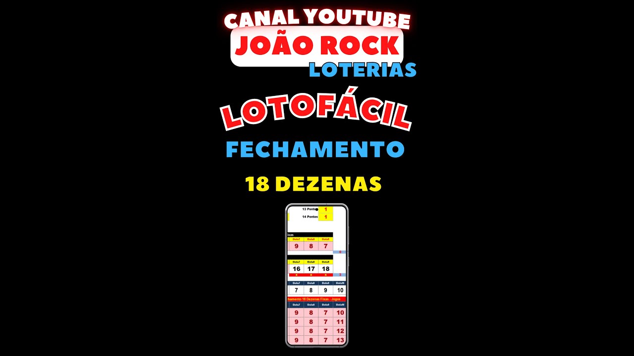 Lotof&aacute;cil Fechamento com 18 Dezenas