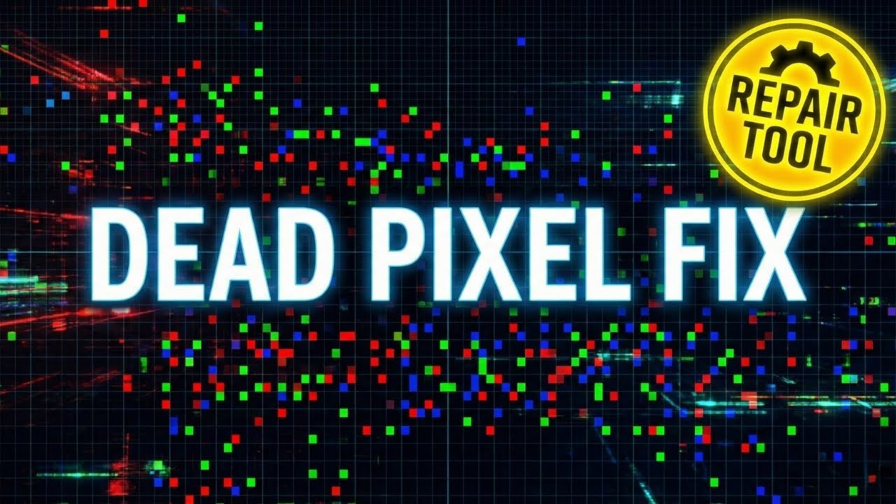 1 Hour Dead Pixel Fix - Stuck Pixel Repair Tool - Screen Refresh 4K UHD