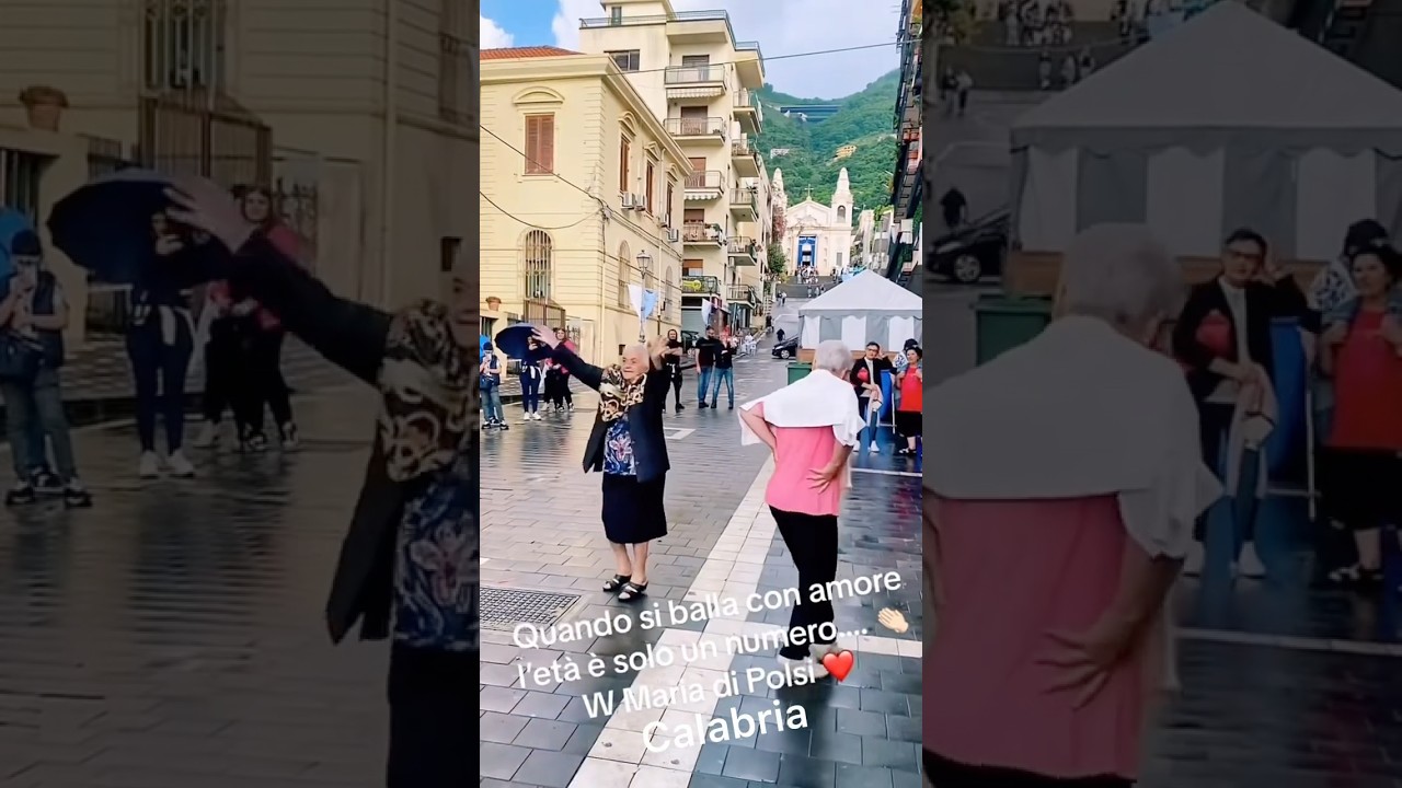 Tarantella calabrese: nonna calabrese: l&rsquo;et&agrave; &egrave; solo un numero (videoclip)