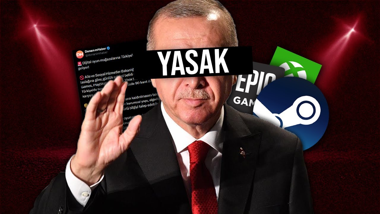 T&Uuml;RKİYE&rsquo;DE OYUN OYNAMAK BİTİYOR.