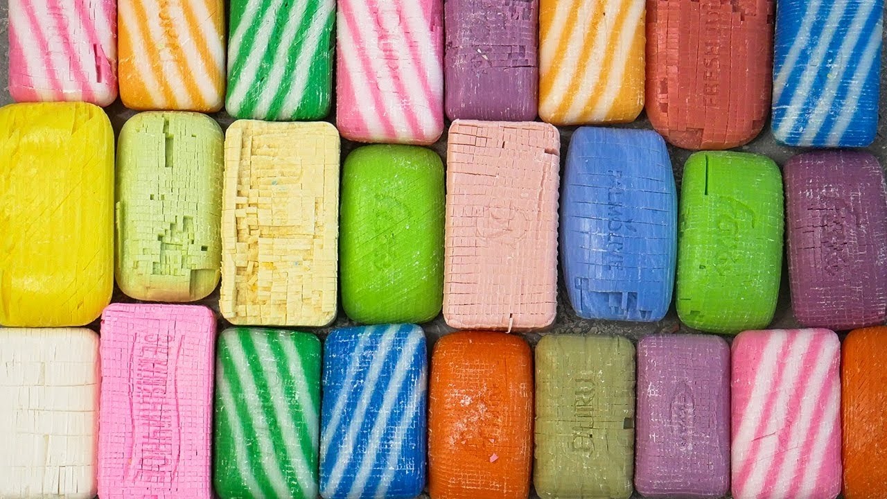 MIND-BLOWING Patterns in Soap! 💜★FOAM&GLITTER&STARCH★