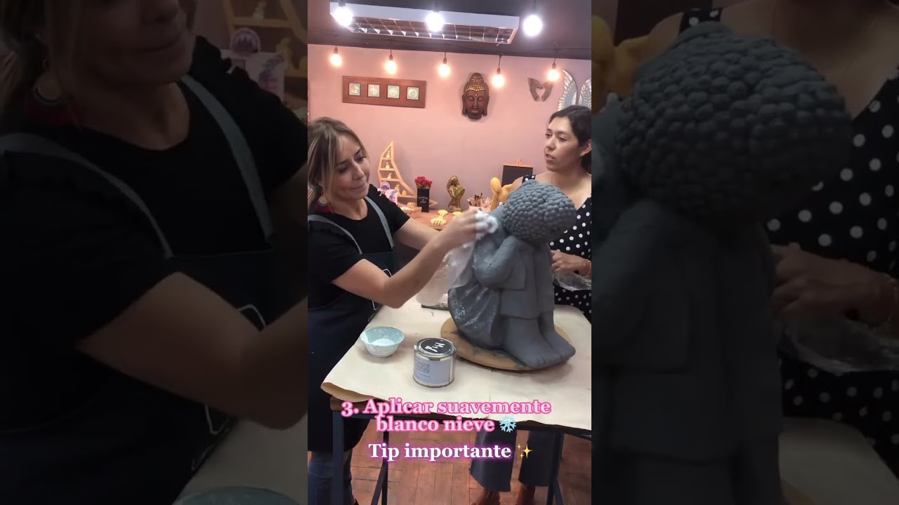 Técnica efecto Piedra sobre yeso
