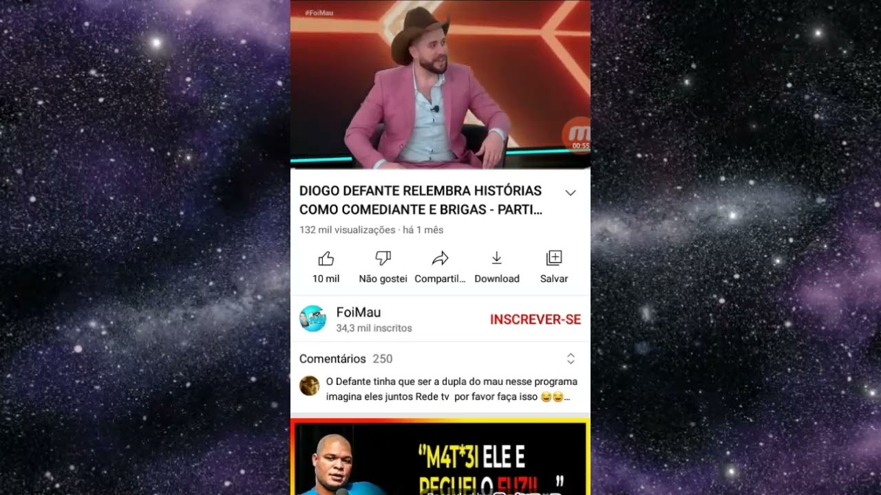 COMO COMENTAR EM UM VIDEO NO YOU TUBE PELO CELULAR