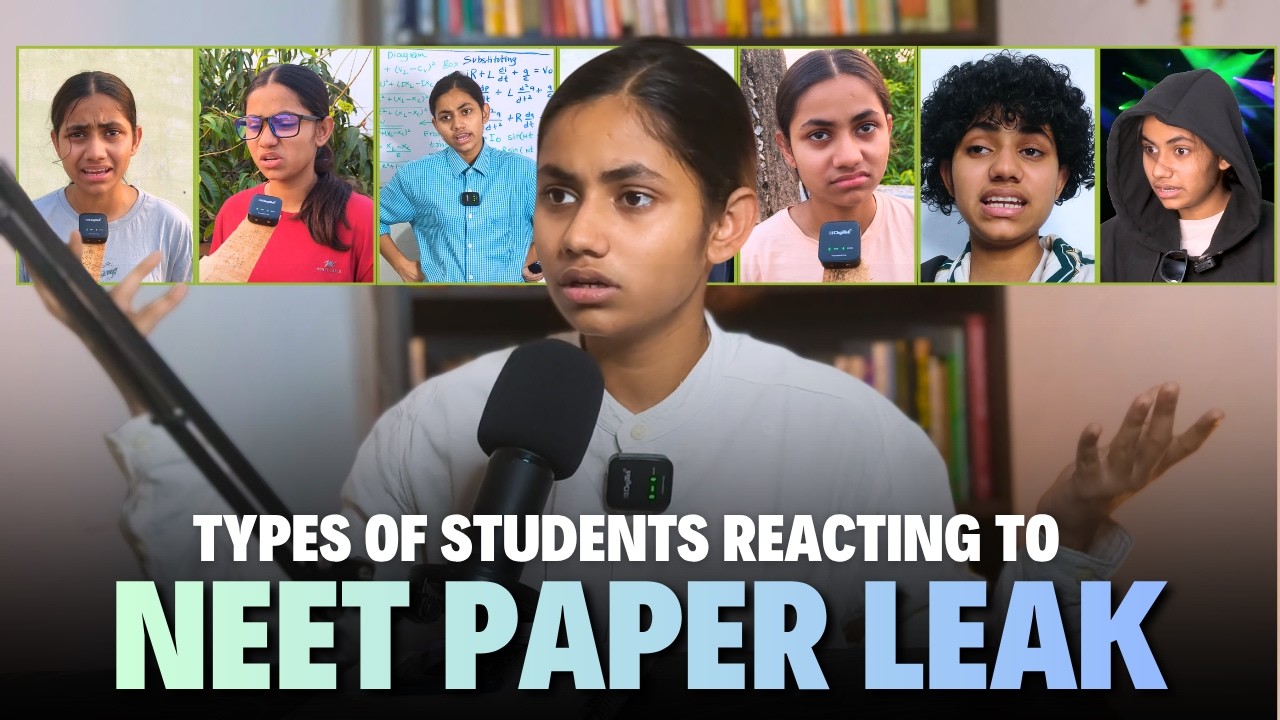 NEET Students Reacting to Paper Leak News