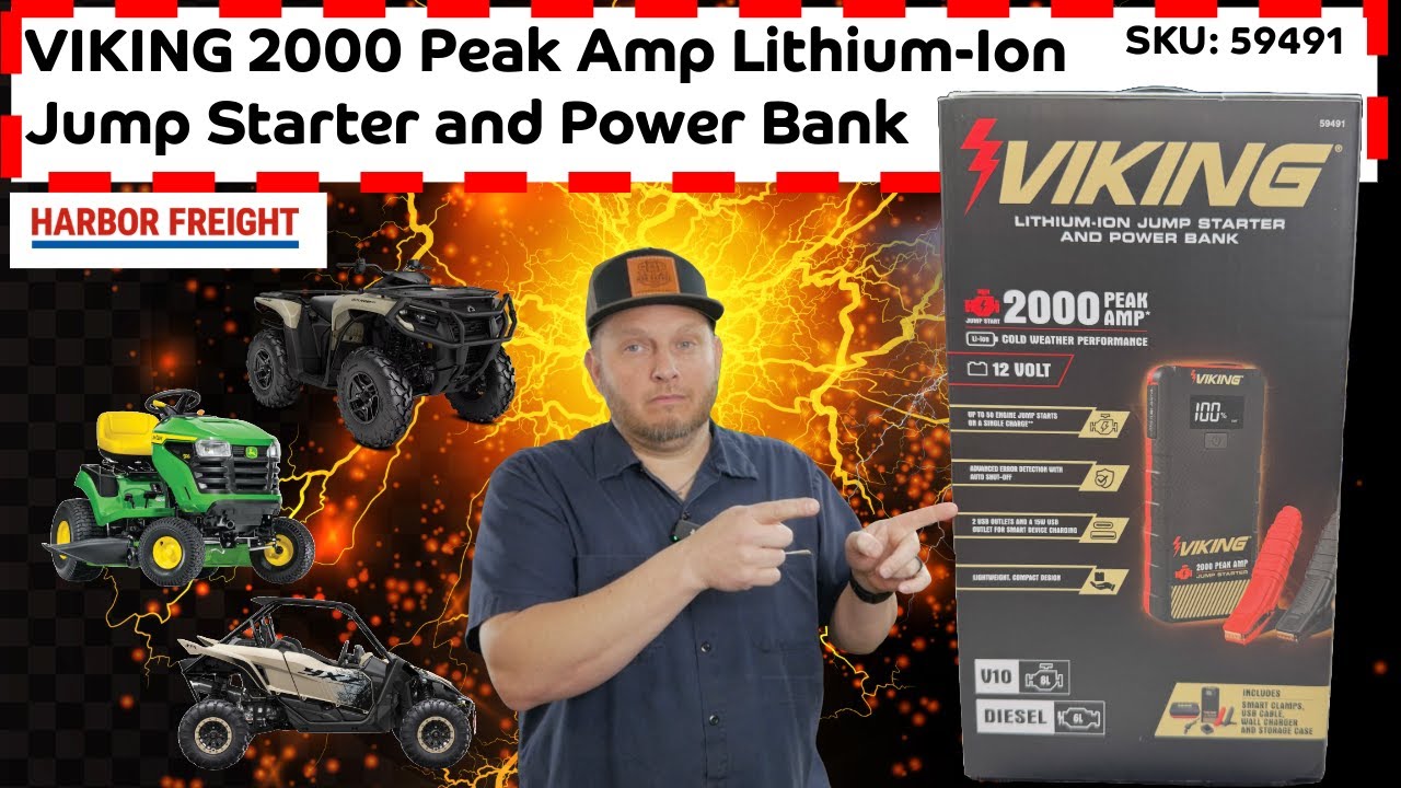 Viking 2000A Jump Starter Pro Review