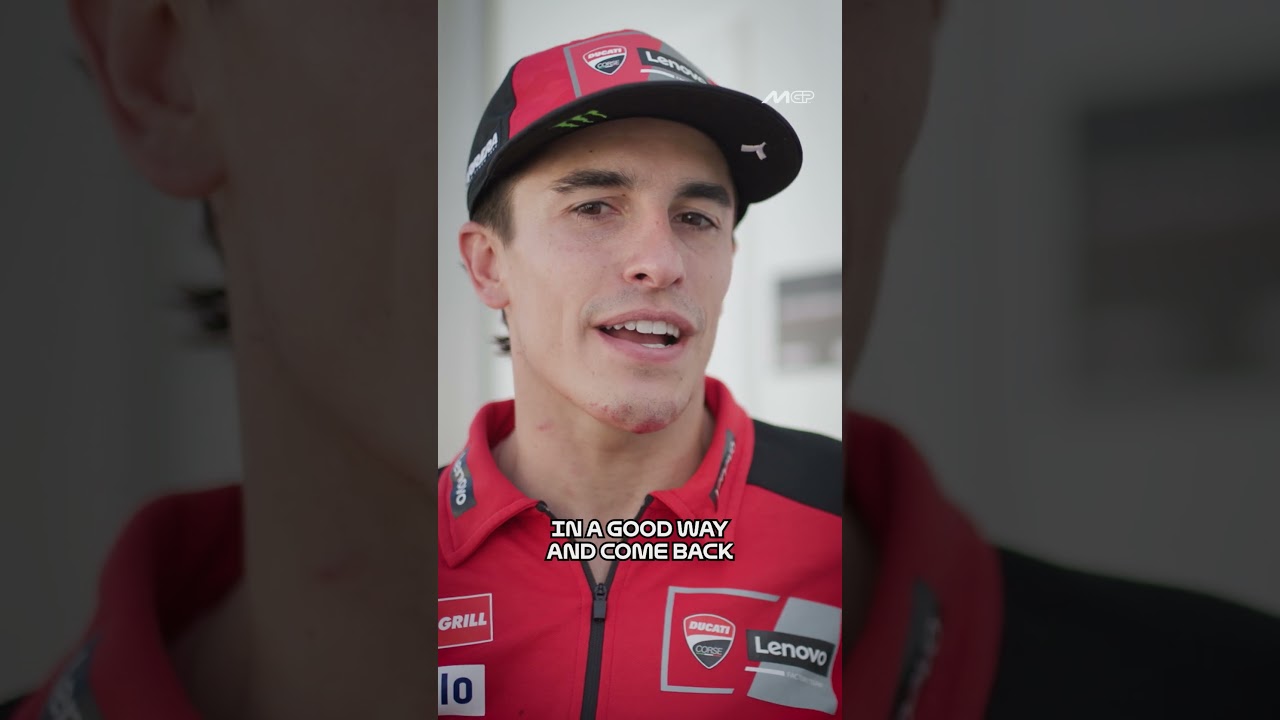 Marc Marquez speaks after the crash 👀