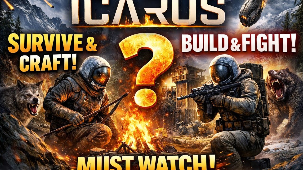 ICARUS Survival Game: объяснение игры | Научно-фантастический симулятор выживания в открытом мире...