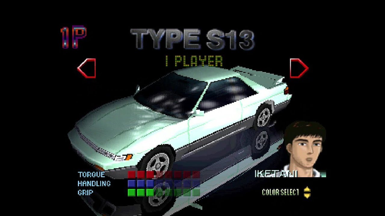 Initial D PS1 - All Cars List