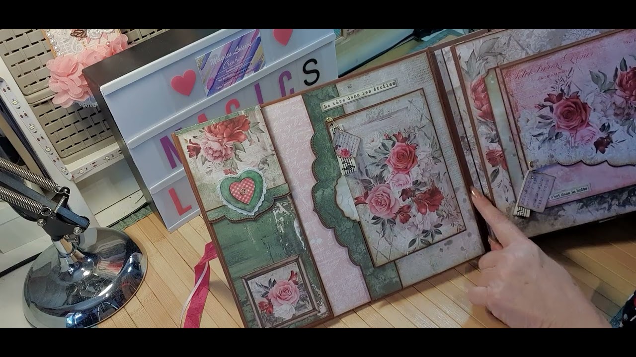 TUTO ALBUM VINTAGE LOVE - PRÉSENTATION FINALE