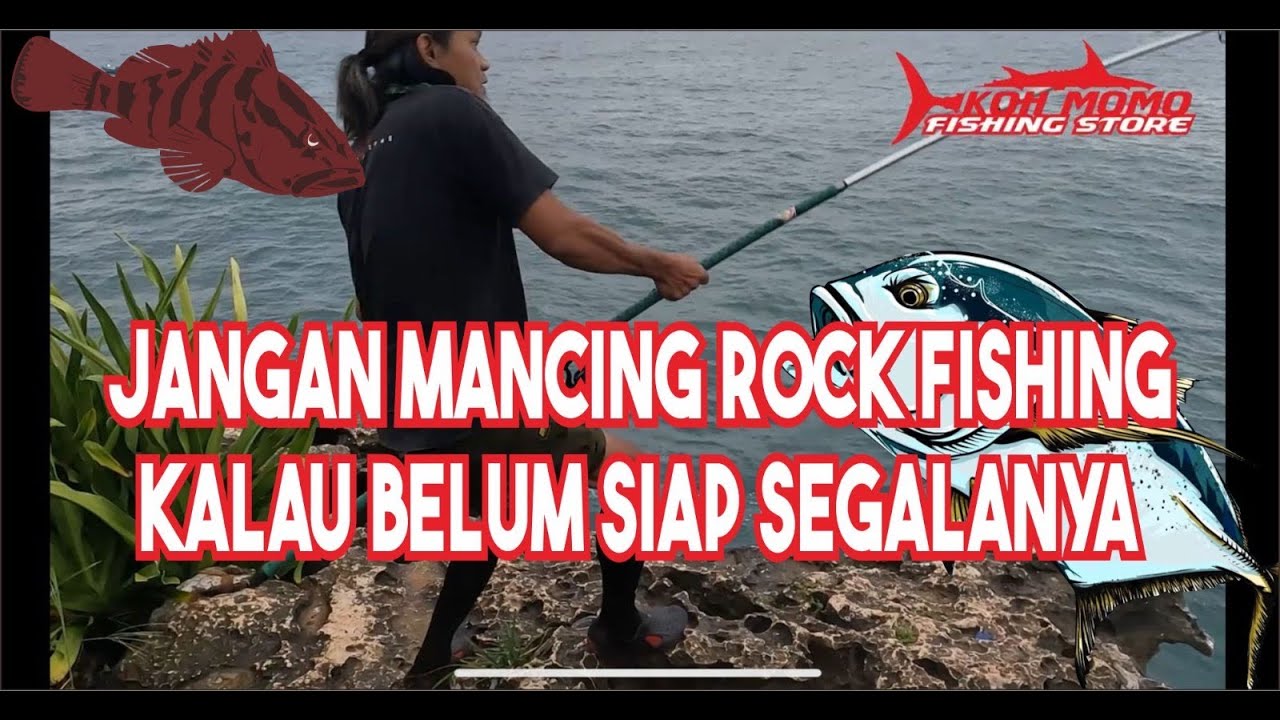 mancing Rock FIshing di gunung kidul