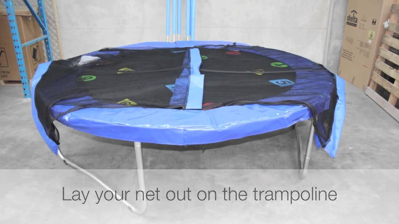 Trampoline Net - How to Assemble a Trampoline Net