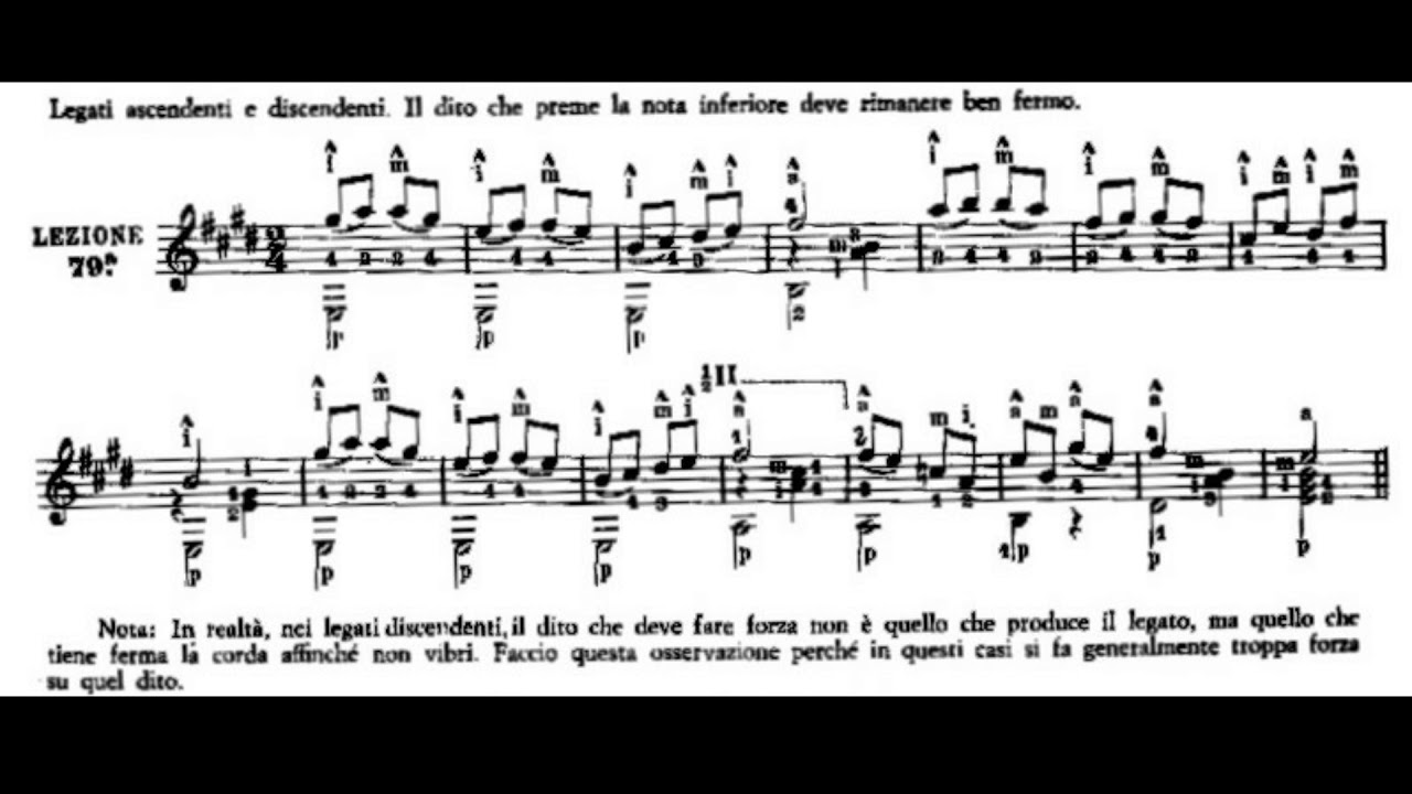 Julio Sagreras - Le prime lezioni di chitarra - Audiolezione 79
