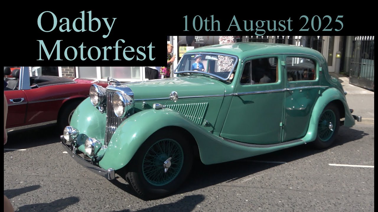 Oadby Motorfest, 10th August 2025.