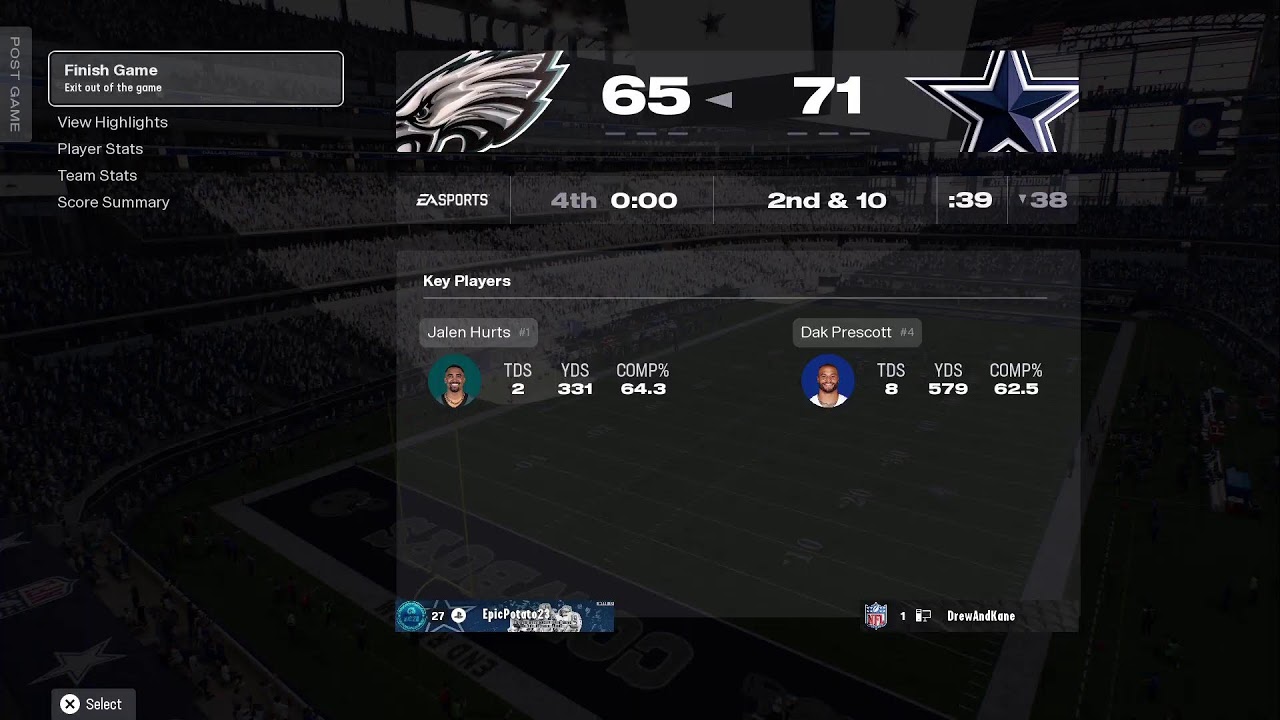 Madden again