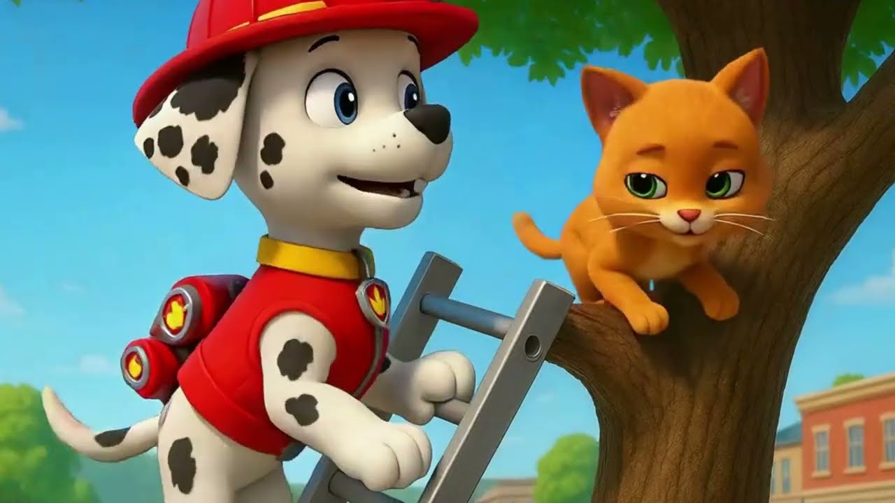 paw patrol I Brave Hearts - Big Paws I kids Song | Cartoon Animation