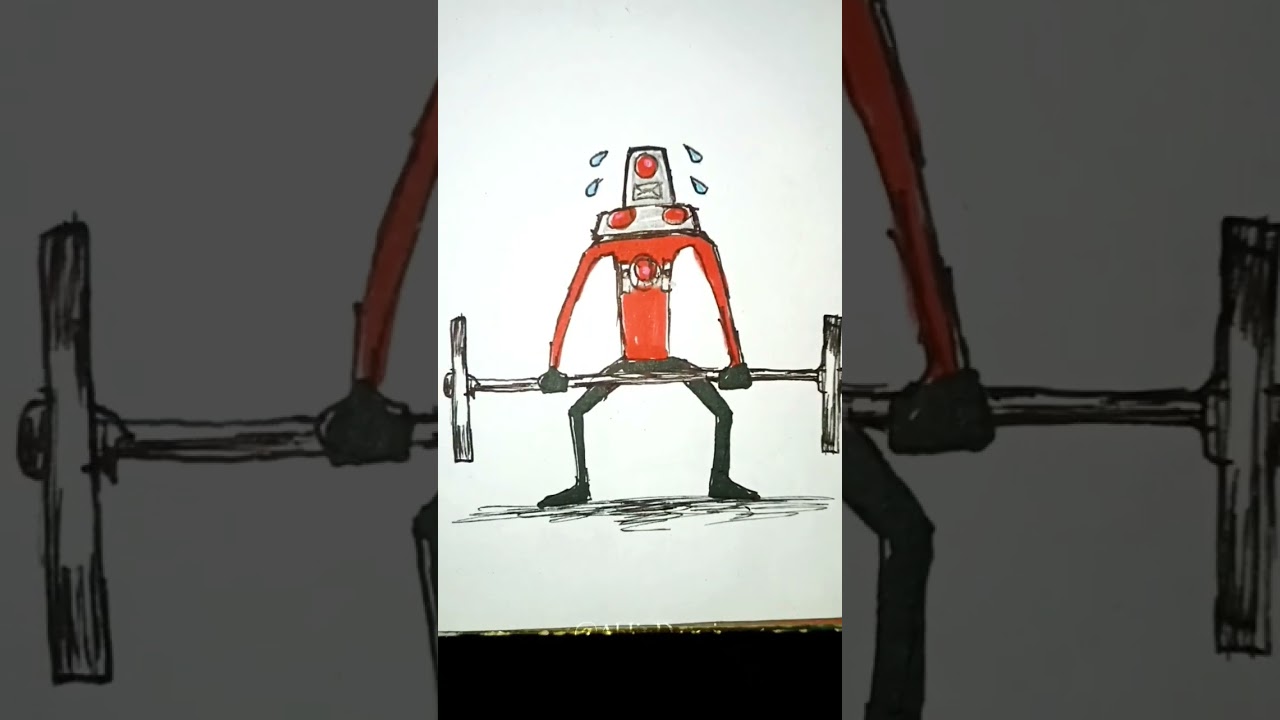 Titan Speaker-Man story | Skibidi Toilet #drawing #art #shorts #skibiditoilet