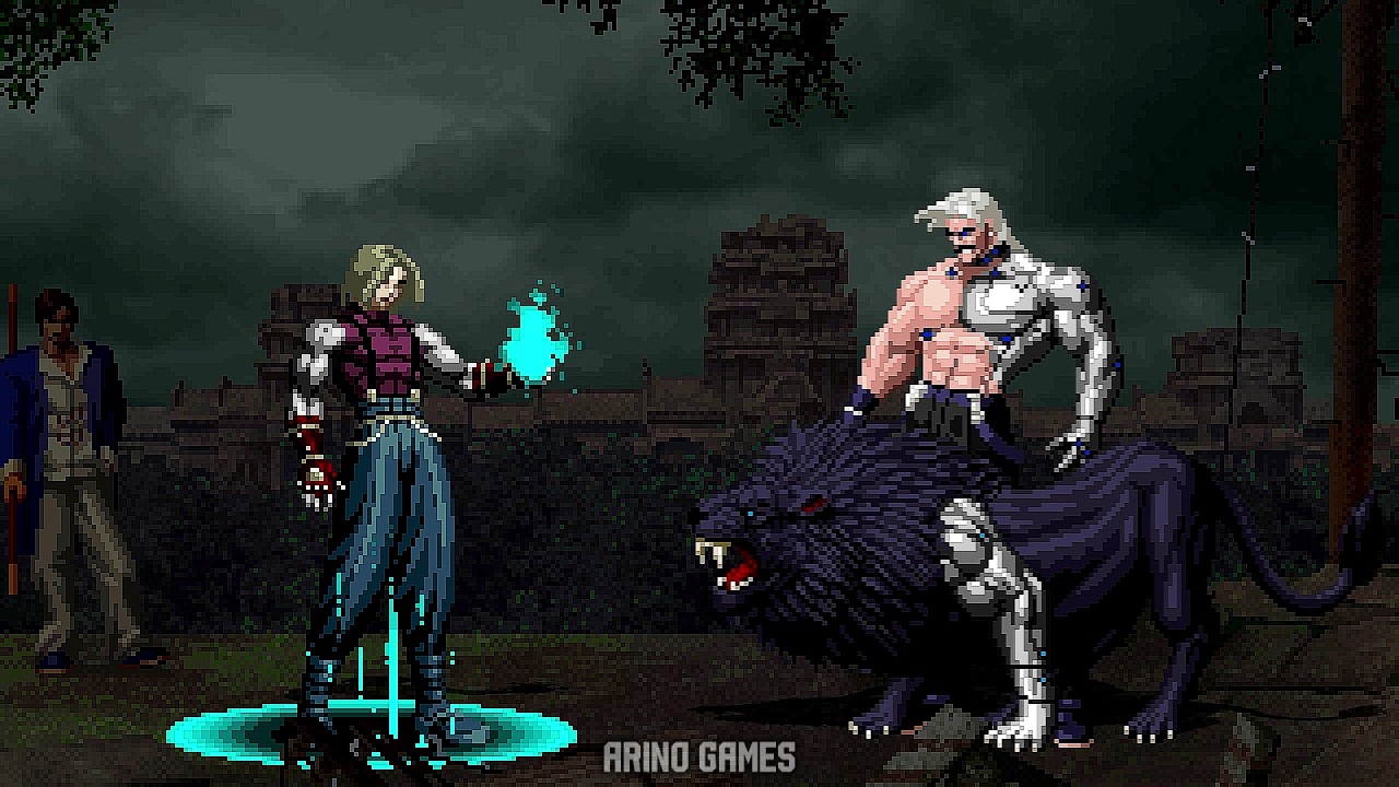 Cyber Rugal vs Cyber Adel Cyber ​​Dad vs Cyber ​​Son