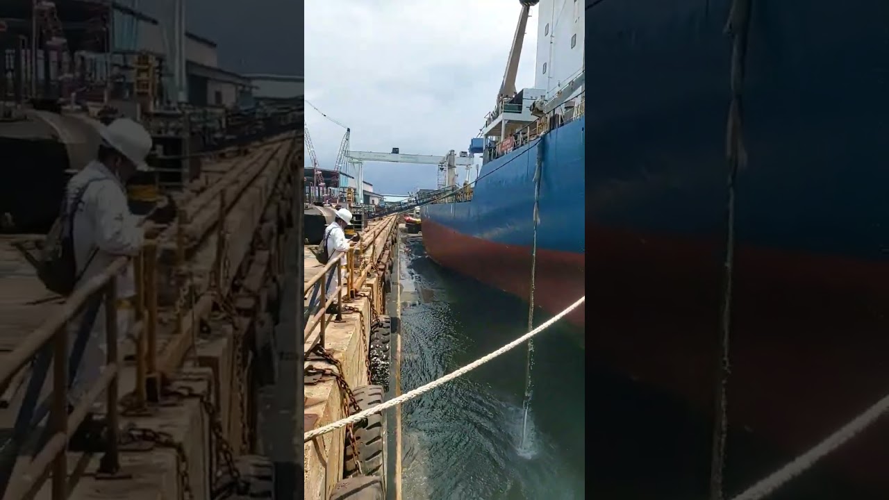 start flooding BLPL BLESSING at Dock No 2