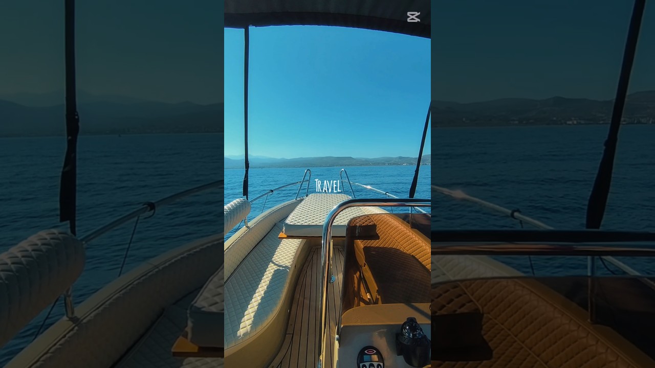 Located in Kato Gouves, Crete🌐 Book now & set sail! blackanchor.boats | rentaboatcrete.com