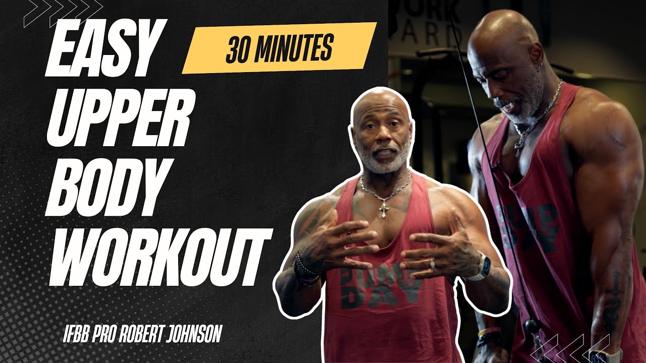 Easy Upper Body Workouts That ANYBODY Can Do! (Shoulders, Biceps & Triceps with IFBB PRO)