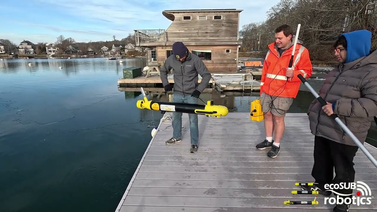 ecoSUB on-site training at Woods Hole Oceanographic Institution
