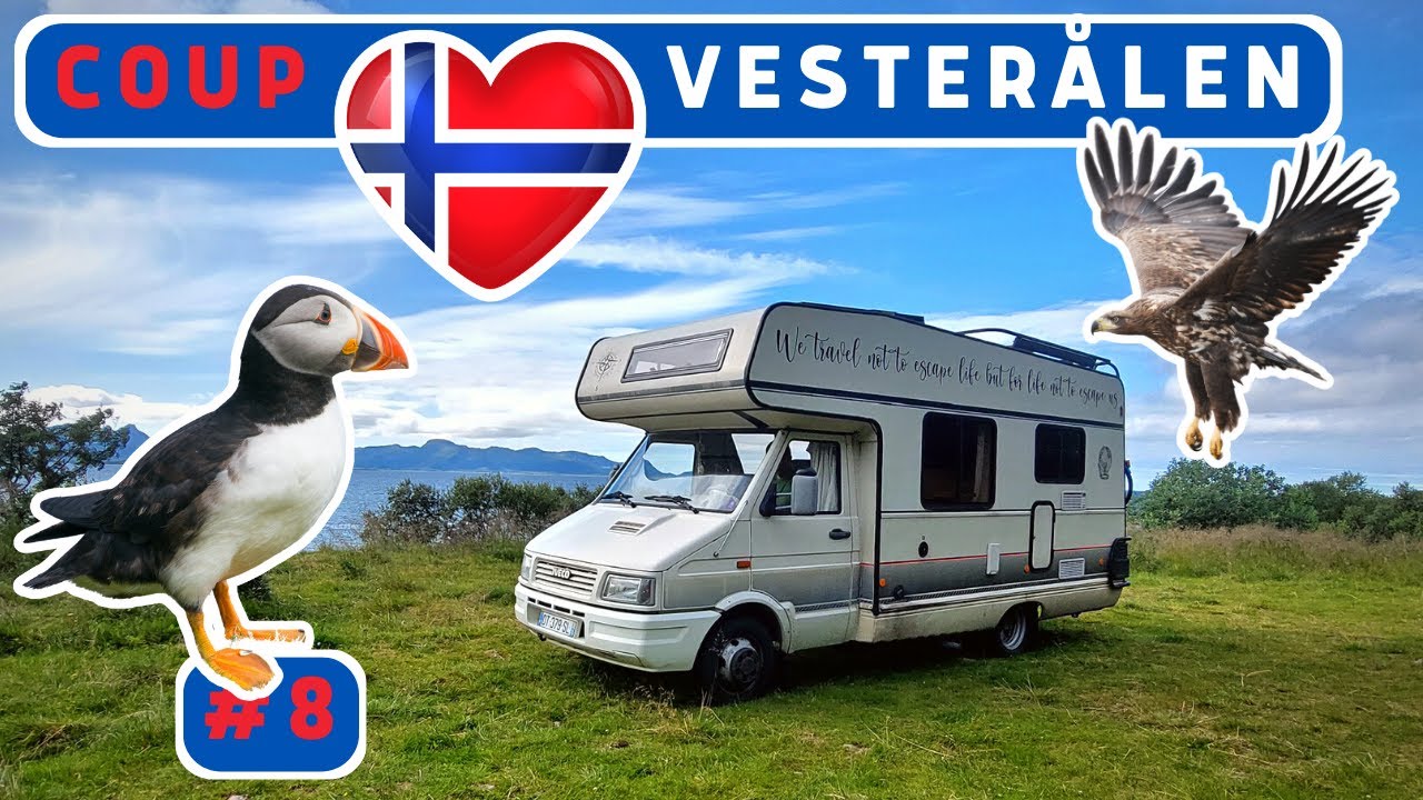 🇳🇴#8 Nos îles préférées en Norvège | les Vesterålen | Road trip en camping car