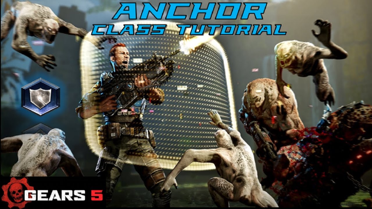 Anchor Class Skill Cards Tutorial - Gears 5 Horde + Escape