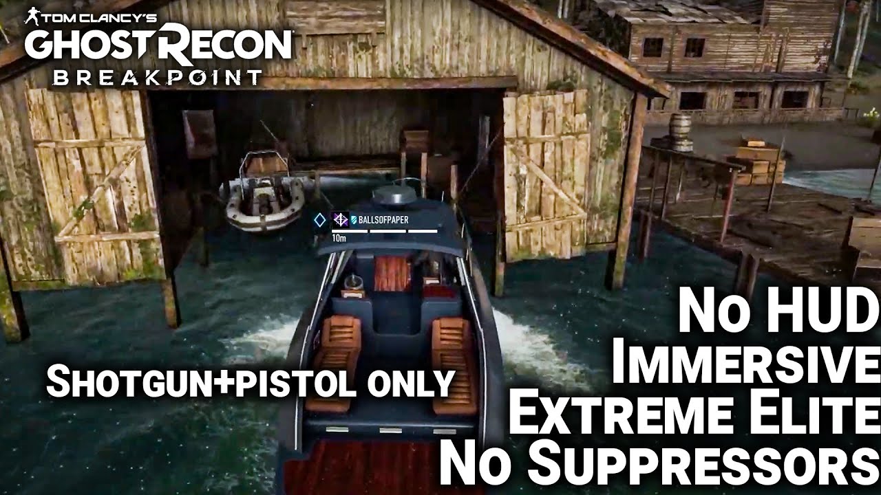 Shark Bank Station/Polaris Residence - Ghost Recon Breakpoint (Extreme Elite, No HUD, No Commentary)