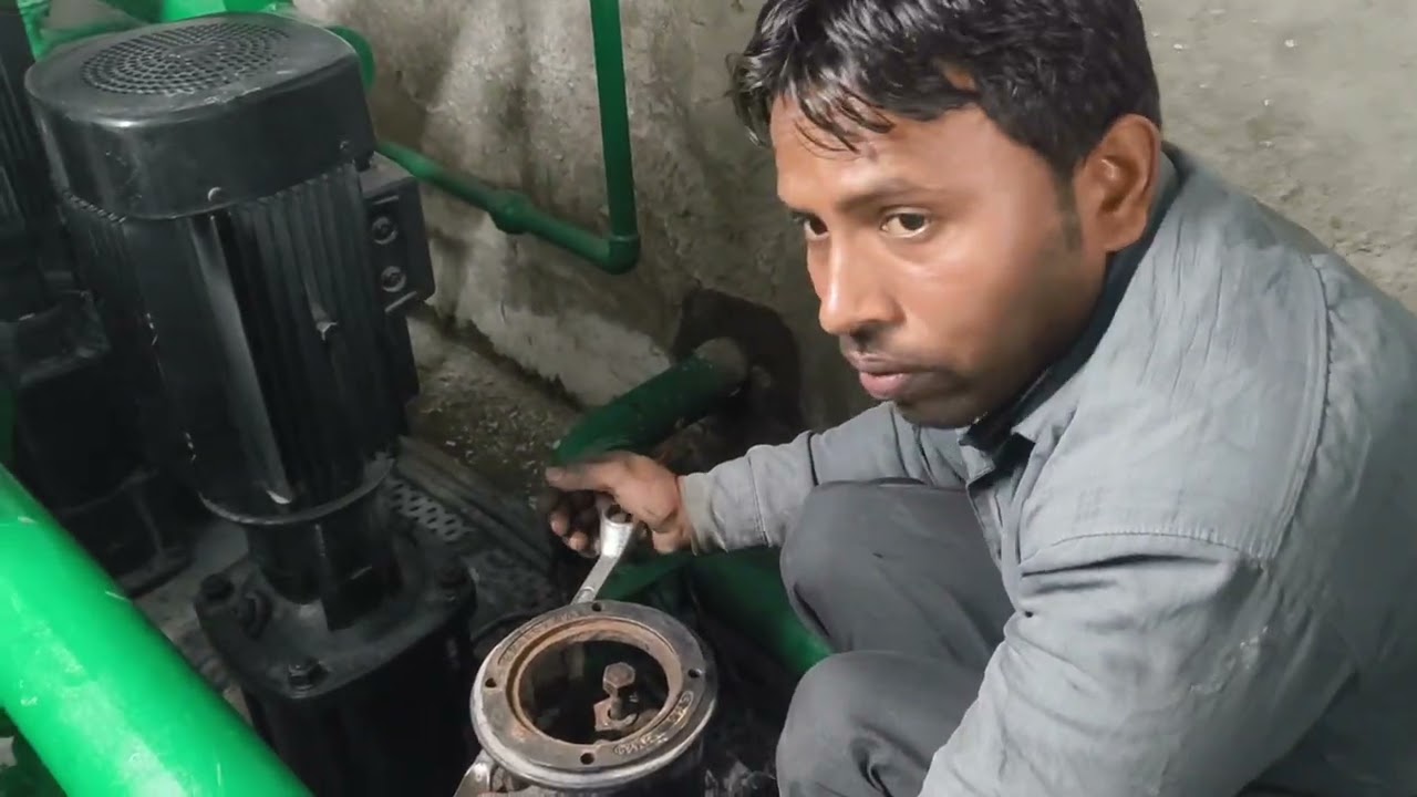 Water pump repairing