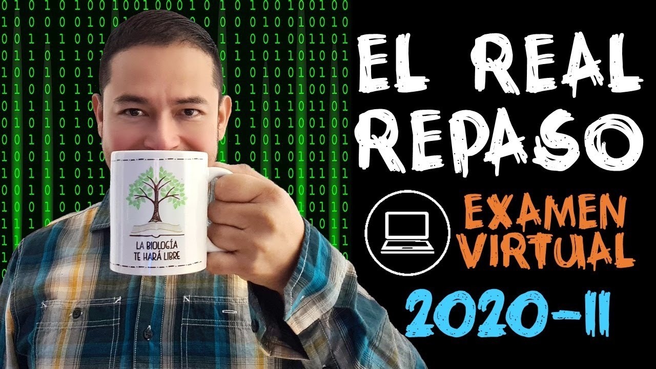 ✅ BIOLOGÍA REPASO DEFINITIVO [2020] con preguntas DECO Examen Virtual de Admisión San Marcos