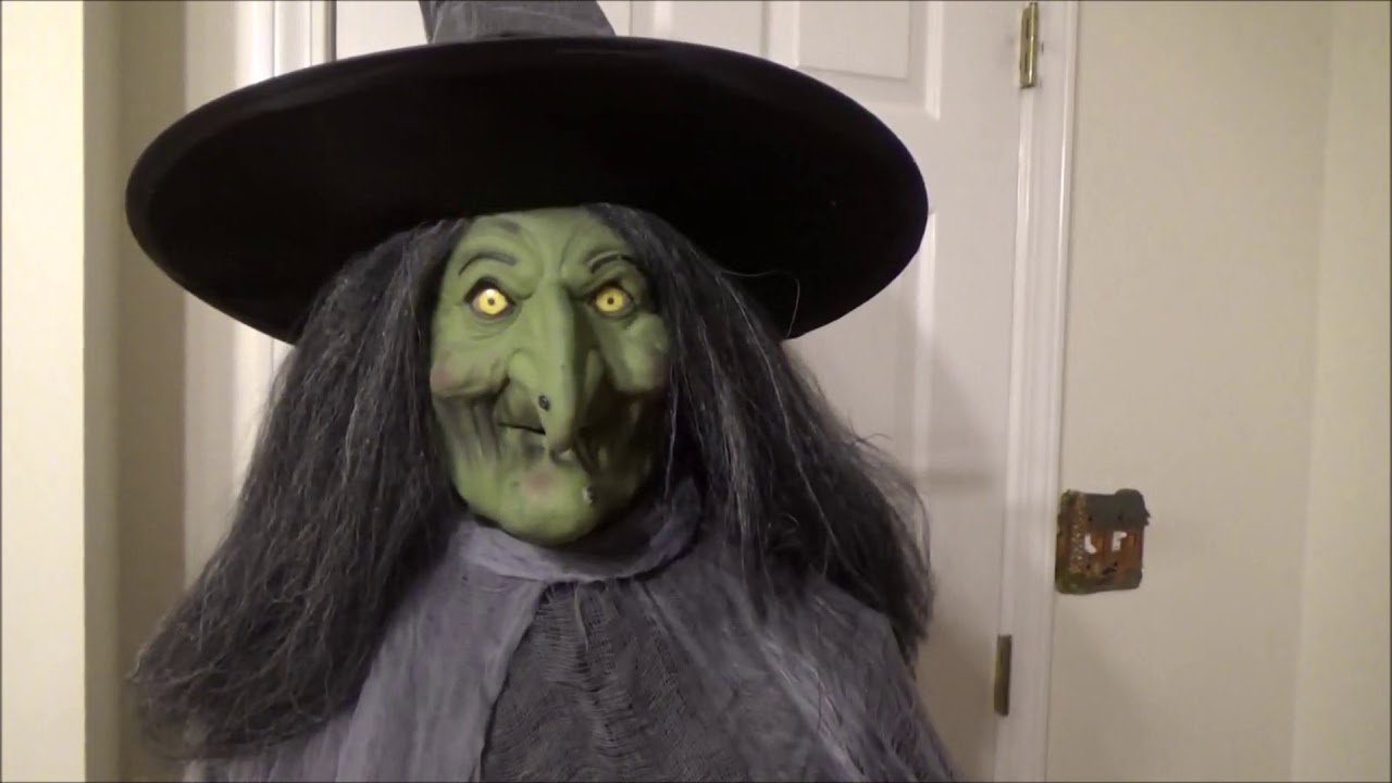 NEW Gemmy 2018 Halloween Life-Size Animated Witch (Unboxing/Setup/Review)