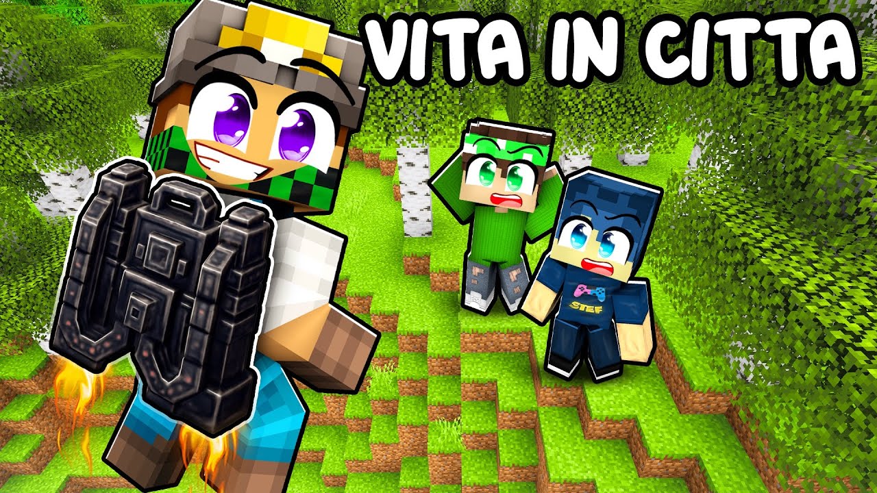 HO CRAFTATO IL JETPACK IN NETHERITE *PAZZESCO* - Vita in Città su Minecraft REMAKE #30