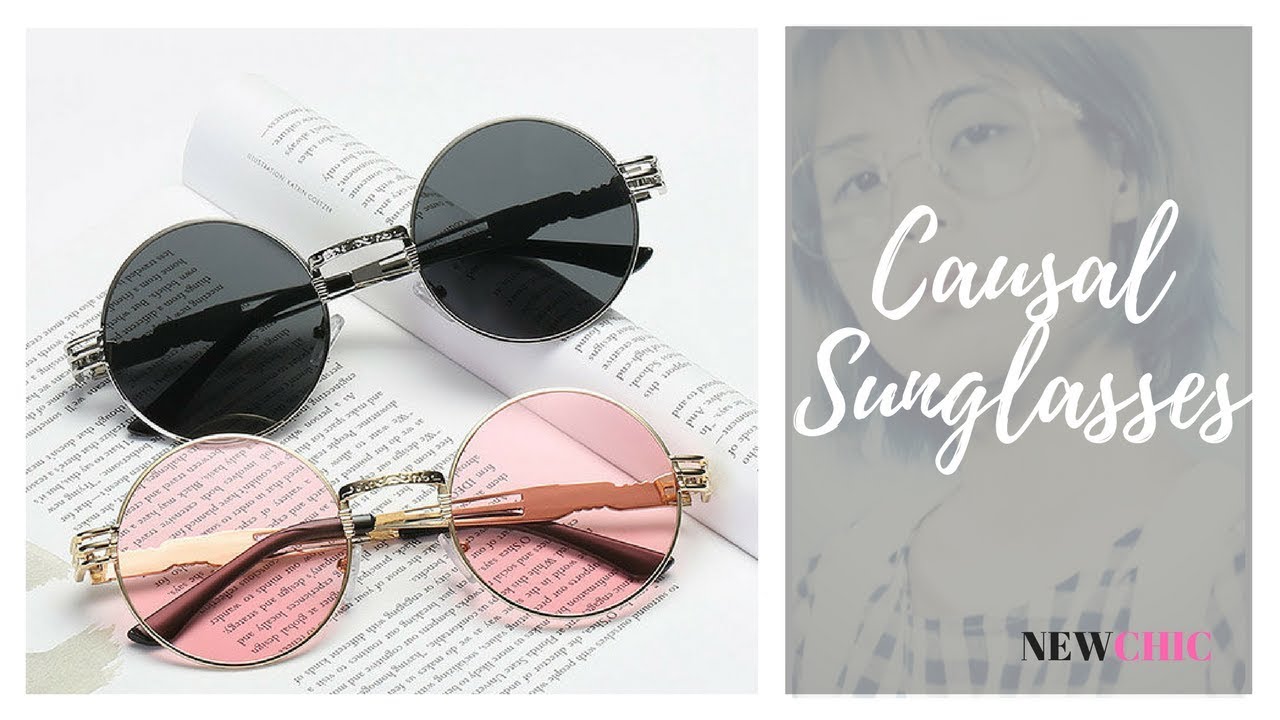 Women Vintage Cute affordable Causal Sunglasses collections | NEWHCIC