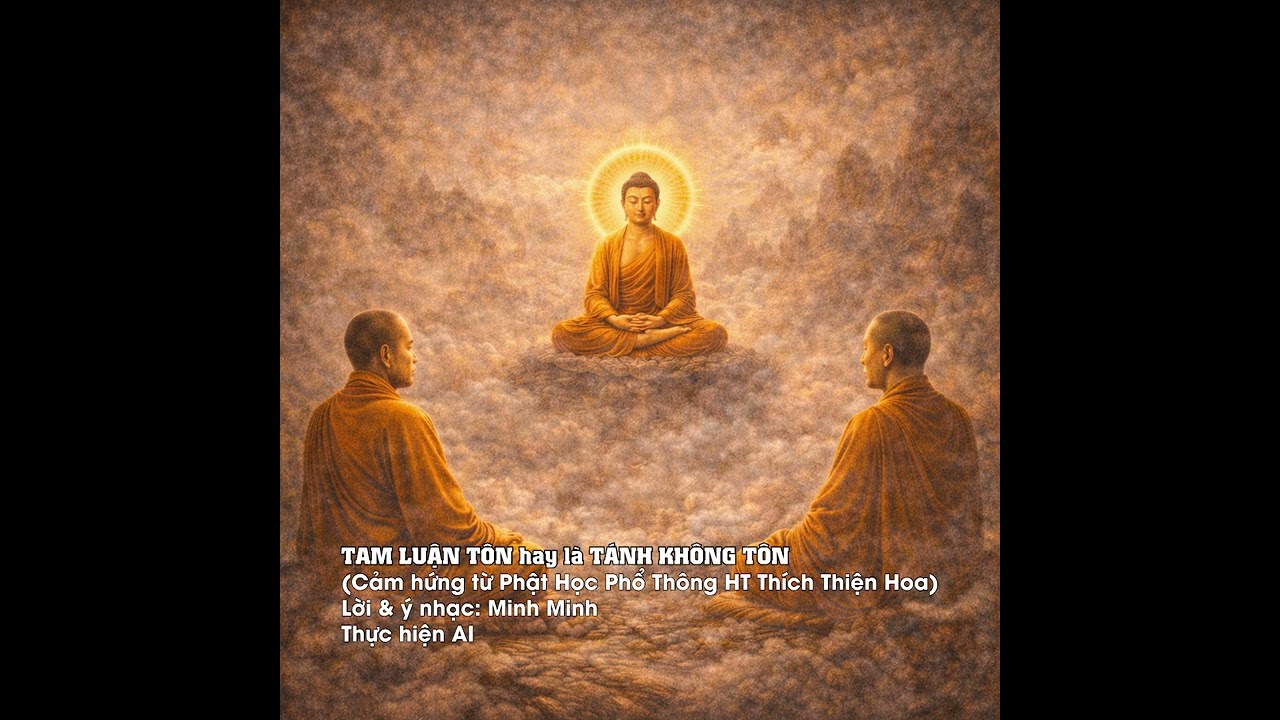 TAM LUẬN TÔN hay là TÁNH KHÔNG TÔN #nhạcphậtgiáo  #nammoadidaphat #nhachaymoingay #thiền