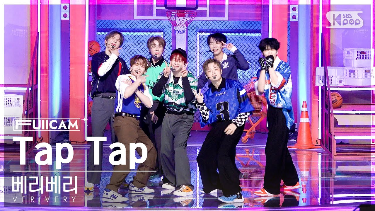 [안방1열 풀캠4K] 베리베리 'Tap Tap' (VERIVERY FullCam)│@SBS Inkigayo 221120