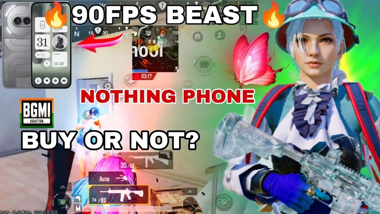 Nothing phone 2a plus Bgmi test | Don't buy nothing phone for bgmi