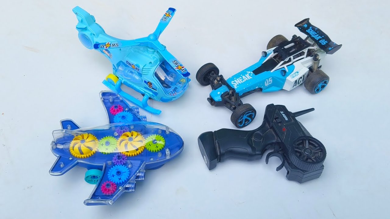 Remote Control Helicopter Video || Super Fast Rc Car Video || Transparent Gear ⚙️ Air Bus Video ||