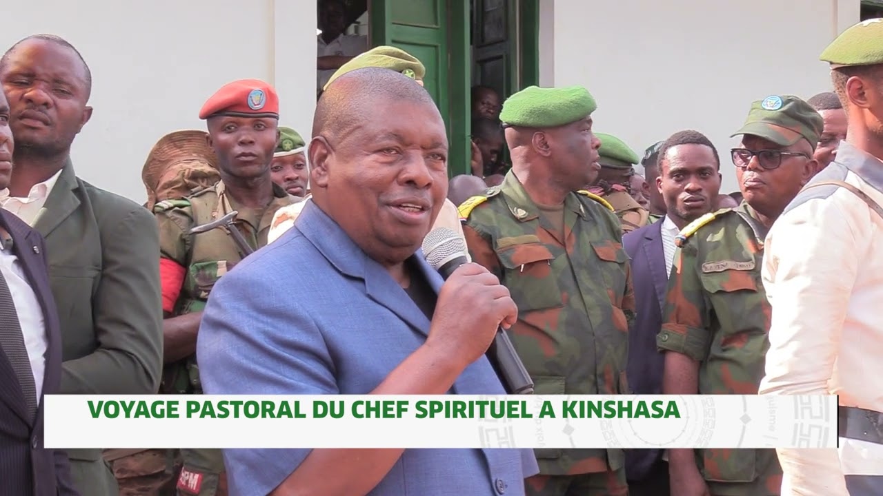 VOYAGE PASTORAL DE PAPA SIMON KIMBANGU KIANGANI A KINSHASA 2024 VOL.1