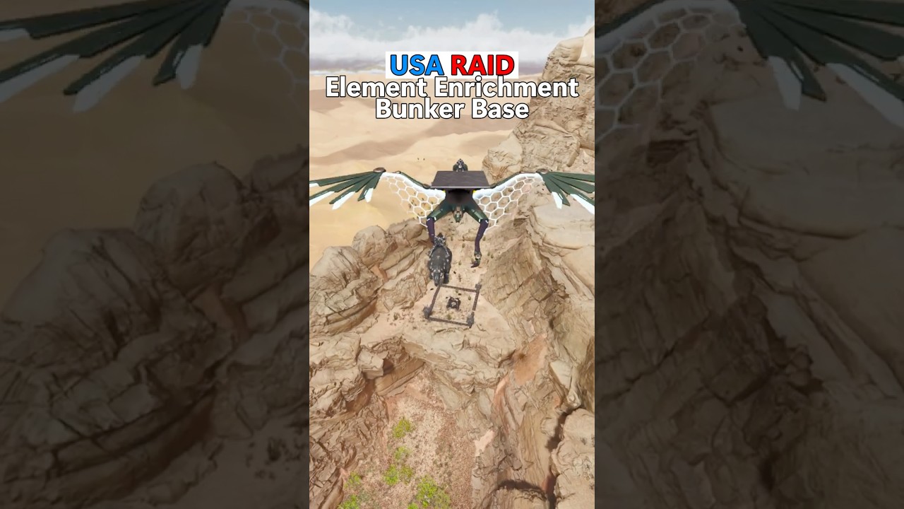 USA player Raid an Element Enrichment Bunker Base on ARK